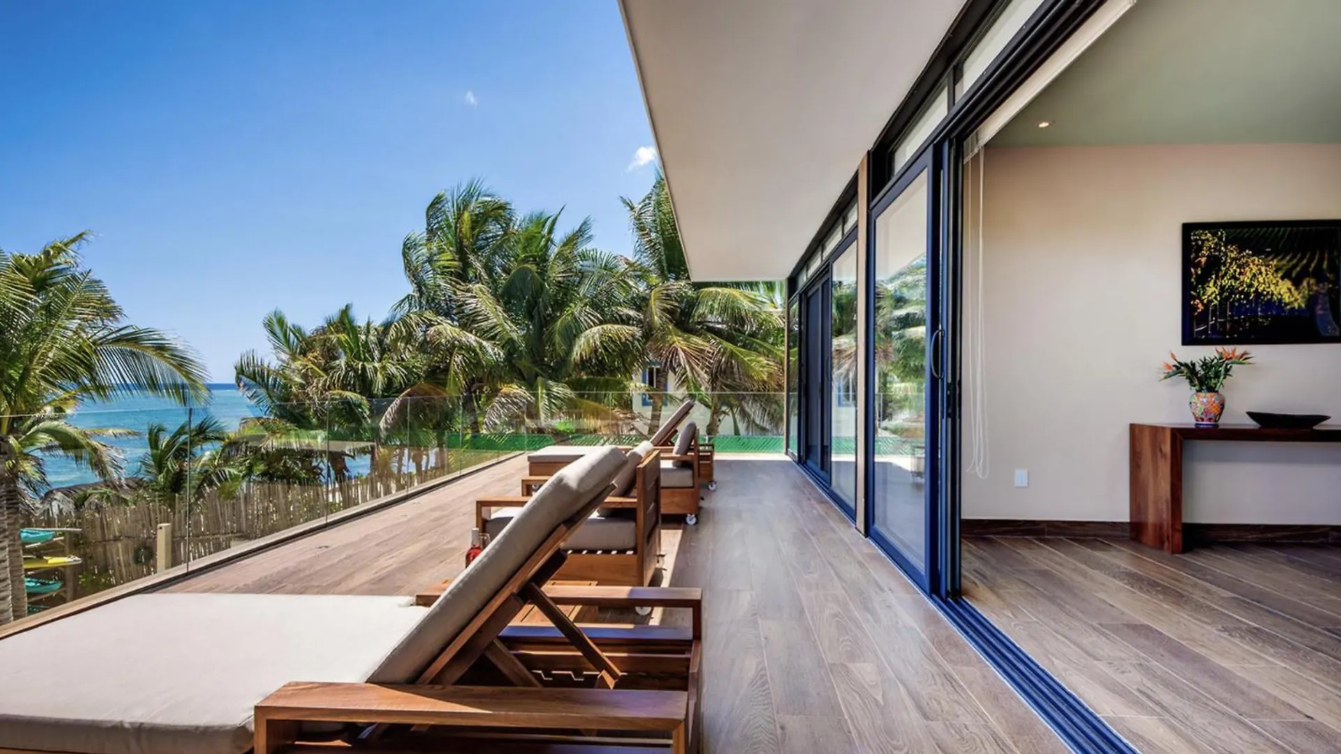 Beachfront & Private Villa In Tulum For 12 Guests Balcheil 0*,